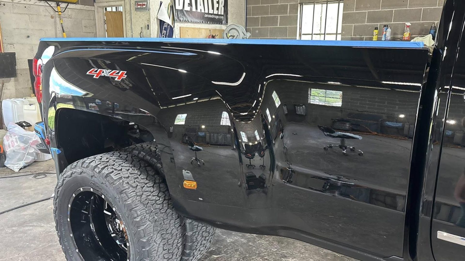 black dually after